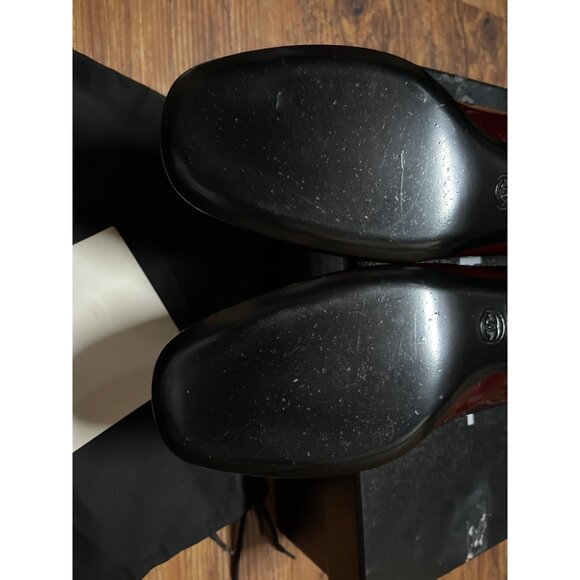 Chanel Patent Leather Ballet Shoes Flat Rare Vintage 41 EUR 11 US New In Box - Picture 11 of 16